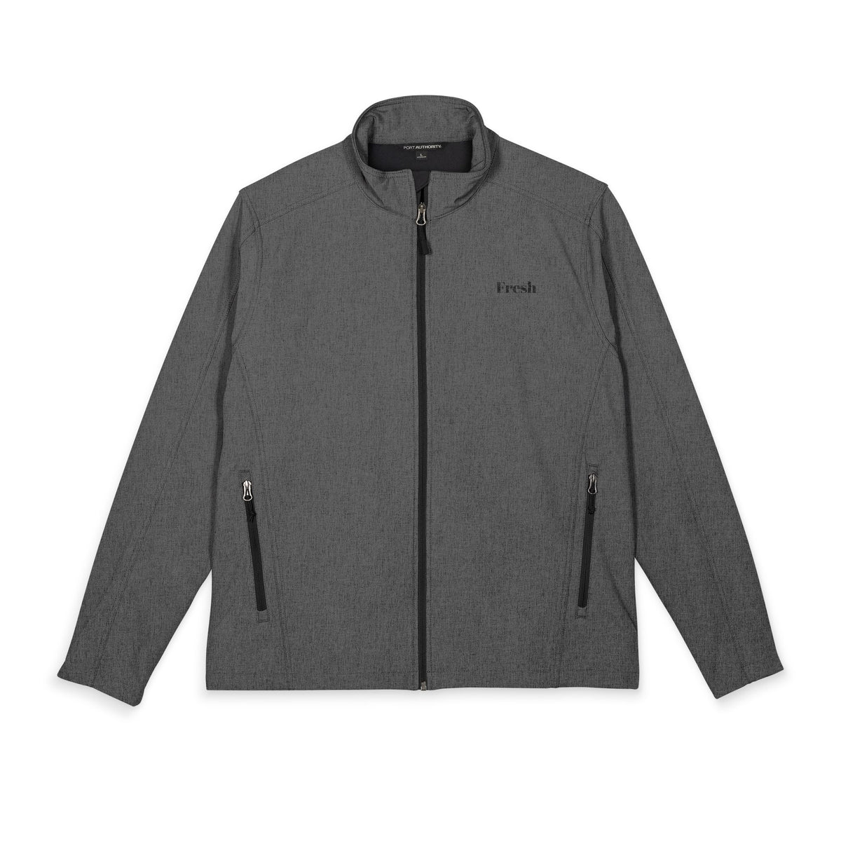 Embroidered Men's Core Soft Shell Jacket – Lightweight Windproof Jacket